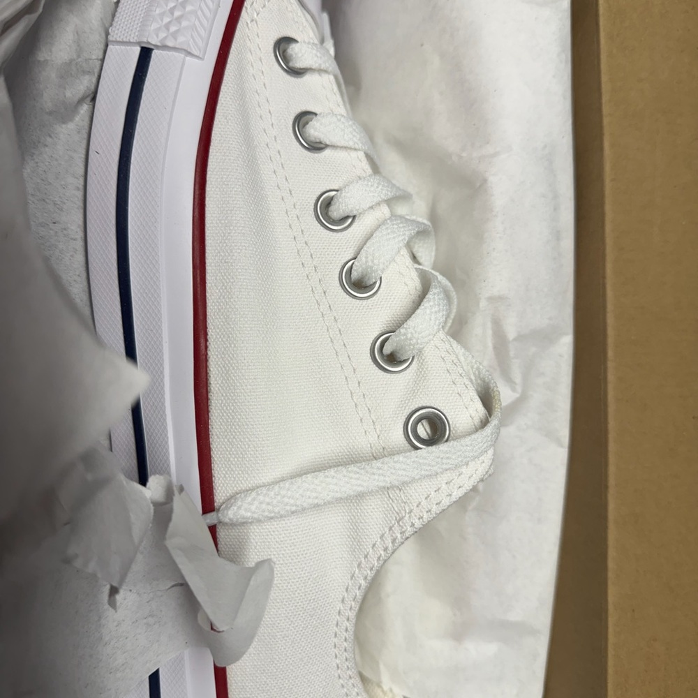 Converse Chuck Taylor All Star Ox Low Top Sneakers, unisex , Optical white - Picture 3 of 7